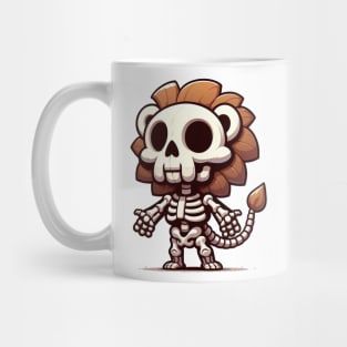 Lion Skeleton Mug